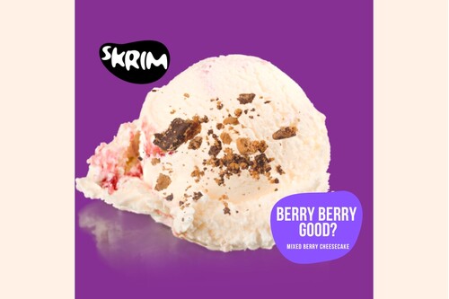 Berry Berry Good - Mixed Berry Cheesecake Ice Cream